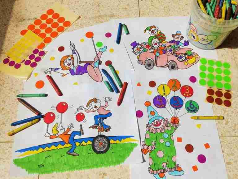 ציורים של קרקס לילידים