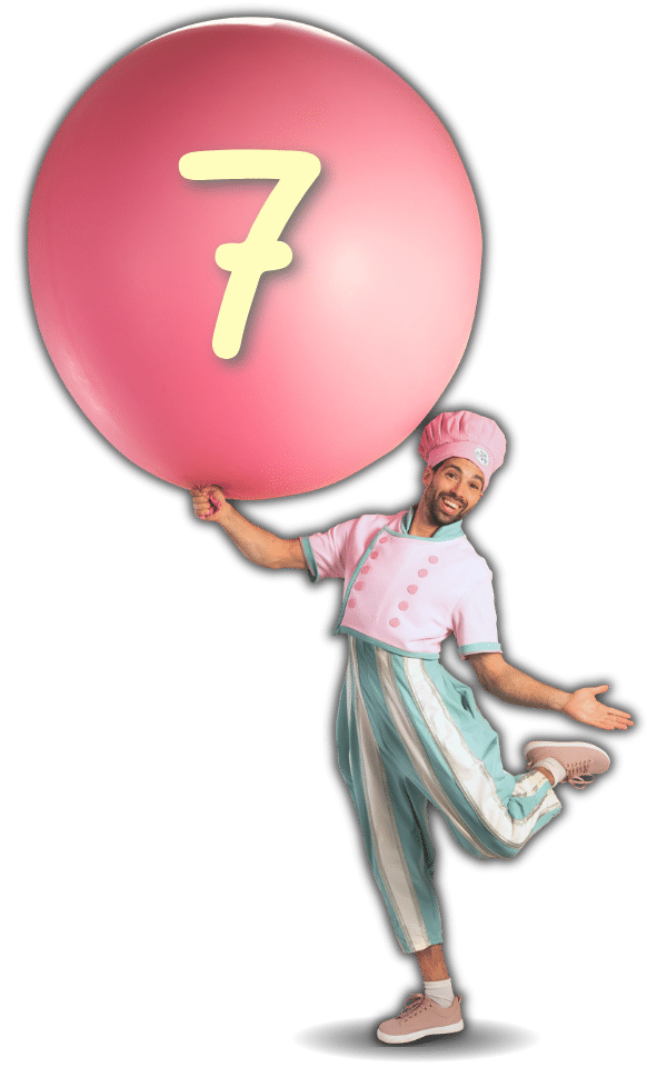 הפעלת יום הולדת לגיל 7 עם השף שמלו